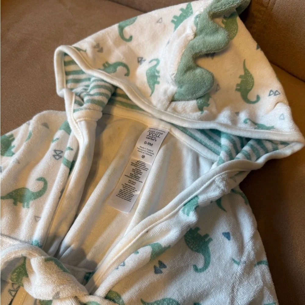 Carters 0-9M 9pc. Dinosaur Bath Set